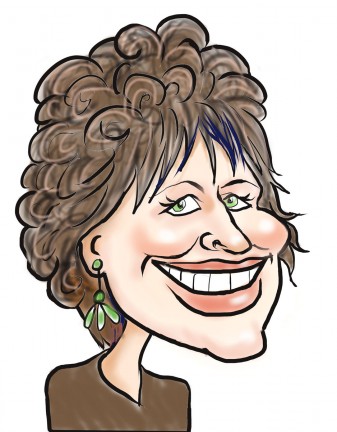 Digital Caricature Artist Ellen