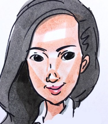 Party Caricature Artist Emily 