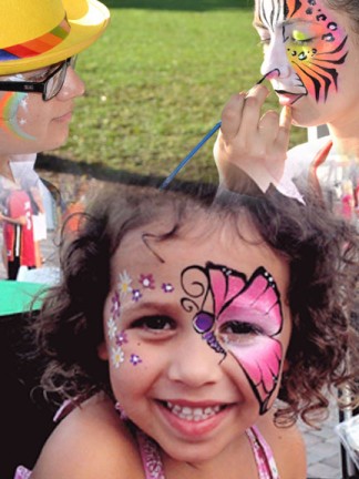 Miami Face Painter Caricature Artists