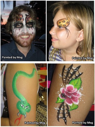 Tampa Face Painter Caricature Artists