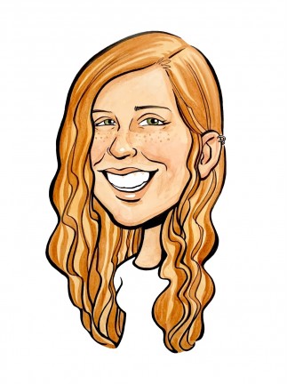 Party Caricature Artist Gina