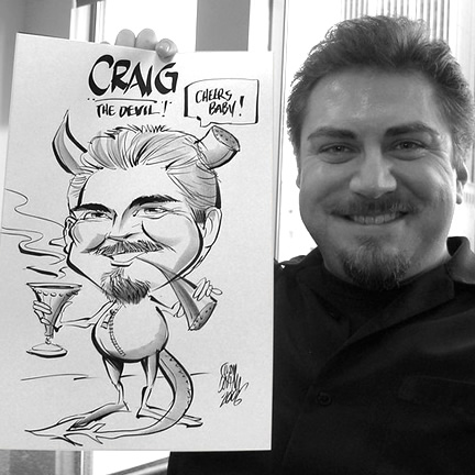 Los Angeles Party Caricature Artist