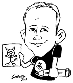 Party Caricature Artist Greg