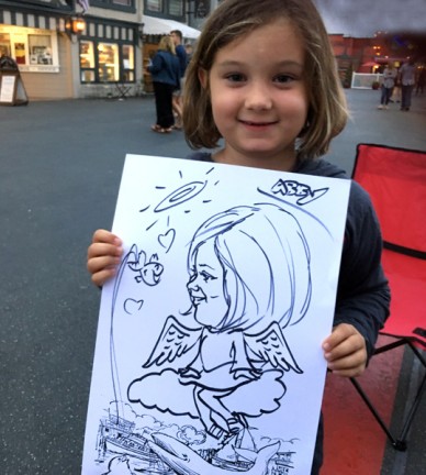 Eugene Party Caricature Artist