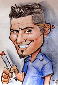 Party Caricature Artist Hector