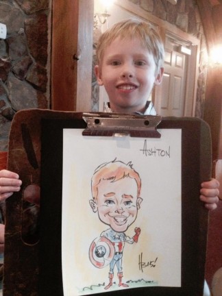 Pittsburgh Party Caricatures