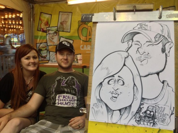 Raleigh / Durham / Chapel Hill Party Caricatures