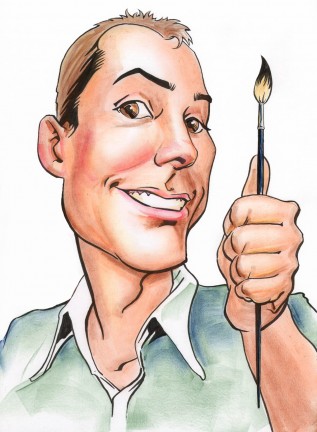 The-Nose Caricature Artists - Party, Gift, Illustration