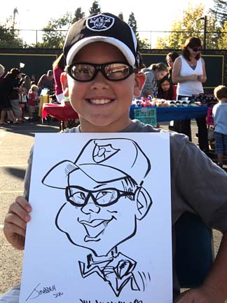 Oakland Party Caricaturist