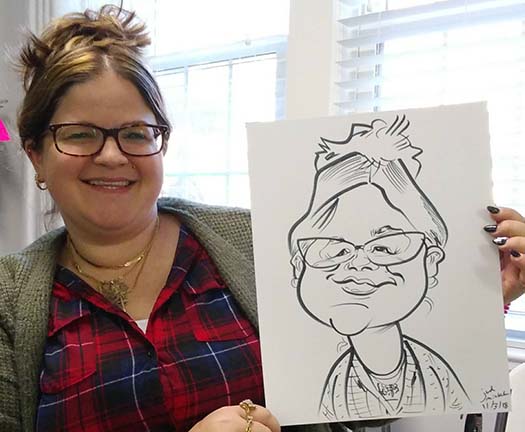 Roanoke Party Caricaturist