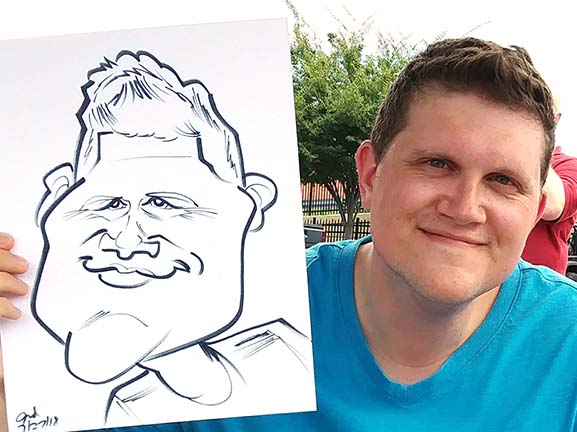 Roanoke Party Caricature Artist