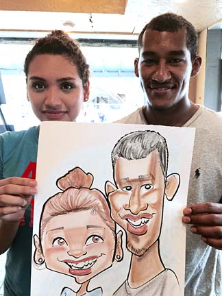 Dallas-Ft Worth Party Caricature Artist