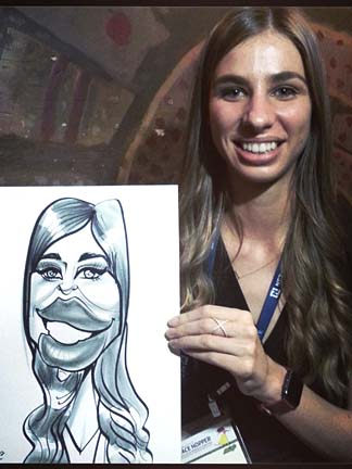 Chicago Party Caricatures