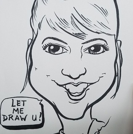 Party Caricature Artist Jill
