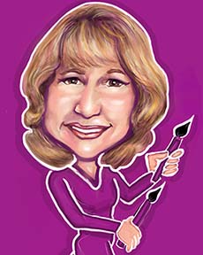 Party Caricature Artist Joan