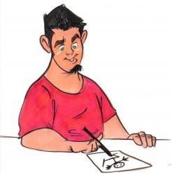 Digital Caricature Artist Joel