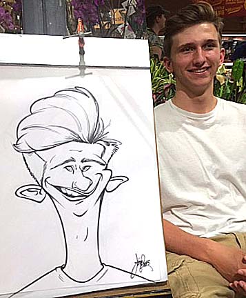 Columbus Party Caricaturist