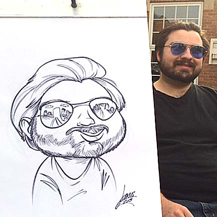 Columbus Party Caricature Artist