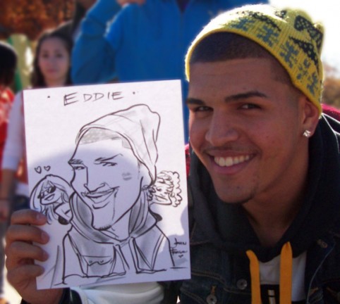 Worcester Party Caricature Artist