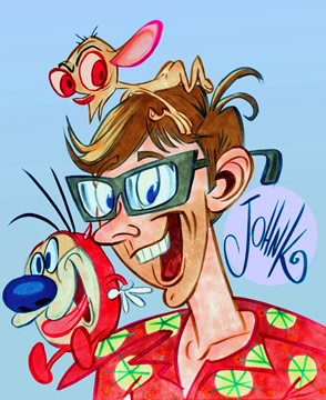 John Kricfalusi: Caricature Artist Los Angeles CA California