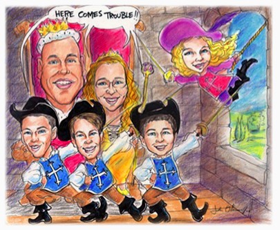  Gift Caricatures