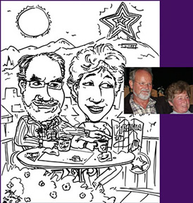 Roanoke Party Caricaturist