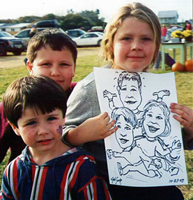 Roanoke Party Caricatures