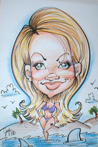 Buffalo / Niagara Falls Party Caricatures