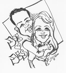 Kansas City Party Caricatures