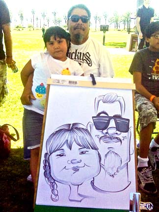 Los Angeles Party Caricaturist