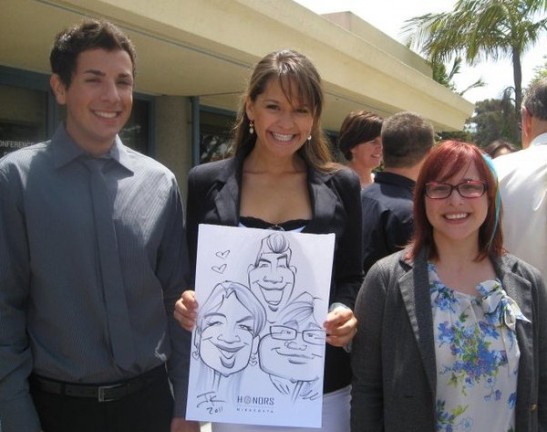 Los Angeles Party Caricature Artist