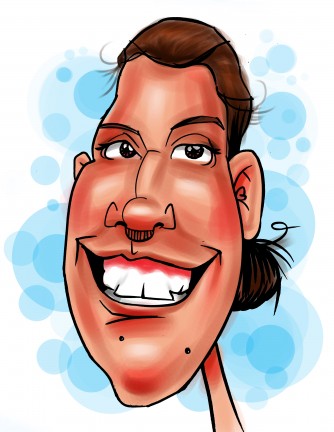 Party Caricature Artist Julia