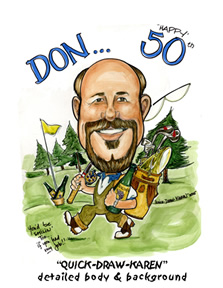 Sacramento Gift Caricature Artist