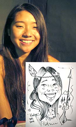 Sacramento Party Caricaturist