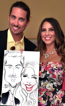 Louisville Party Caricatures