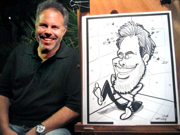 Chicago Party Caricatures