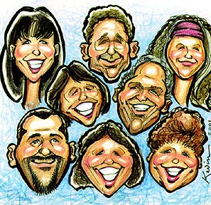 Austin Gift Caricaturist