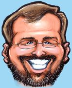 Illustration Caricature Artist Kevin