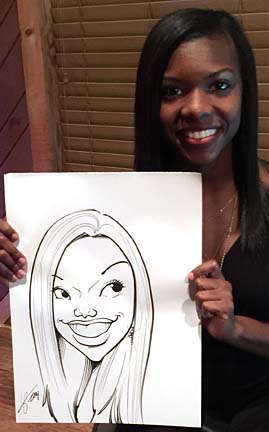 Corpus Christi Party Caricature Artist