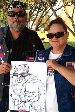 Corpus Christi Party Caricature Artists