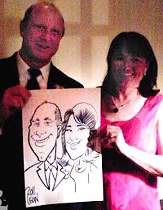Knoxville Party Caricatures