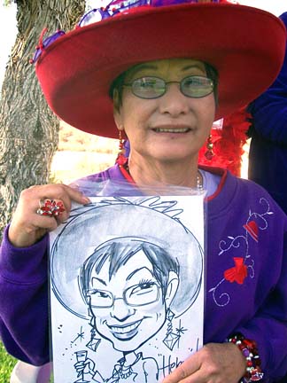 Los Angeles Party Caricaturist