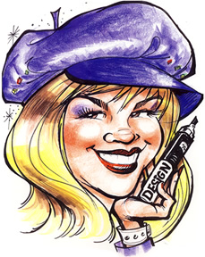 Party Caricature Artist Lori