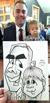 Detroit Party Caricature Artist