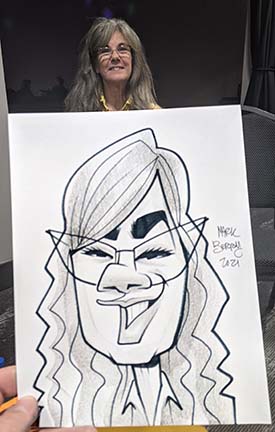 Detroit Party Caricatures