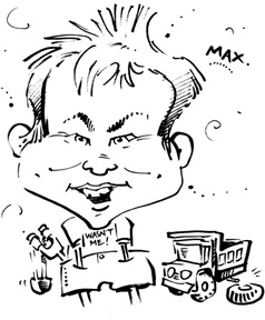 Calgary Party Caricature Artist