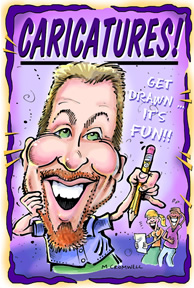 Party Caricature Artist Mark