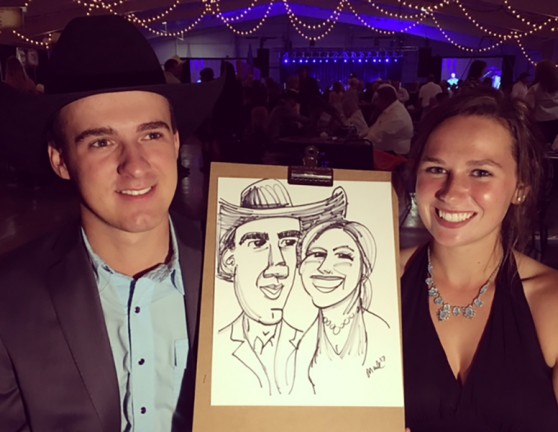 Springfield Party Caricature Artist