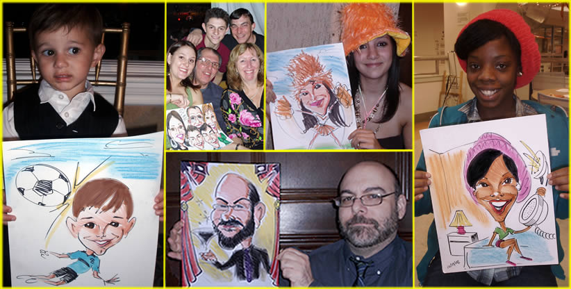 Western Long Island Party Caricaturist