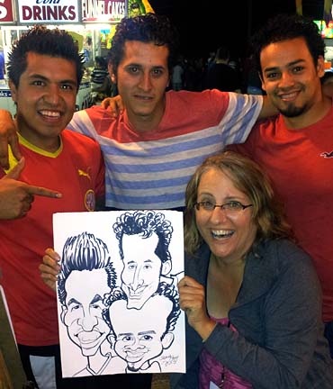 Asheville Party Caricature Artists